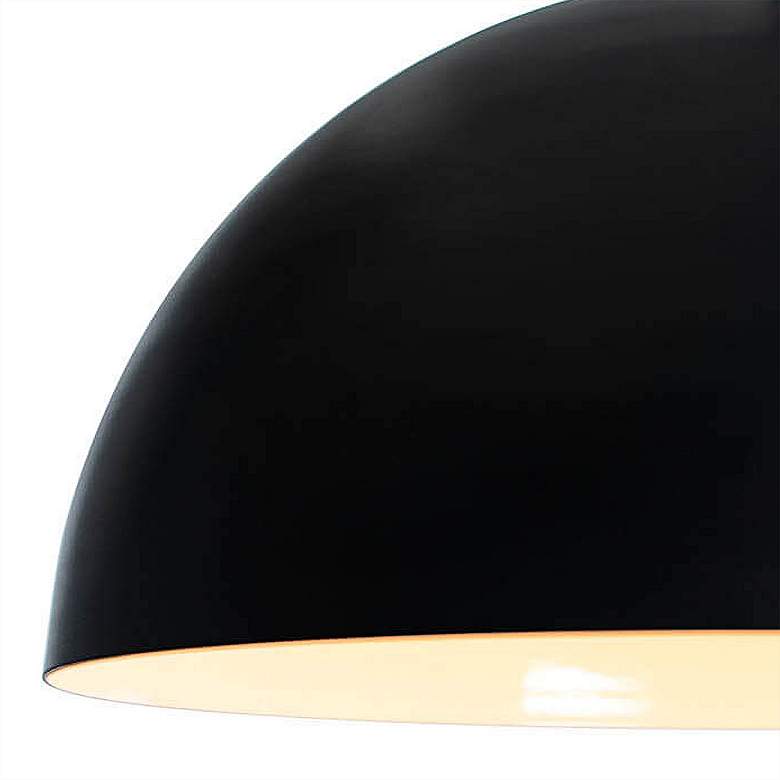 Image 2 Peridot 16 1/4" High Black Outdoor Hanging Light more views