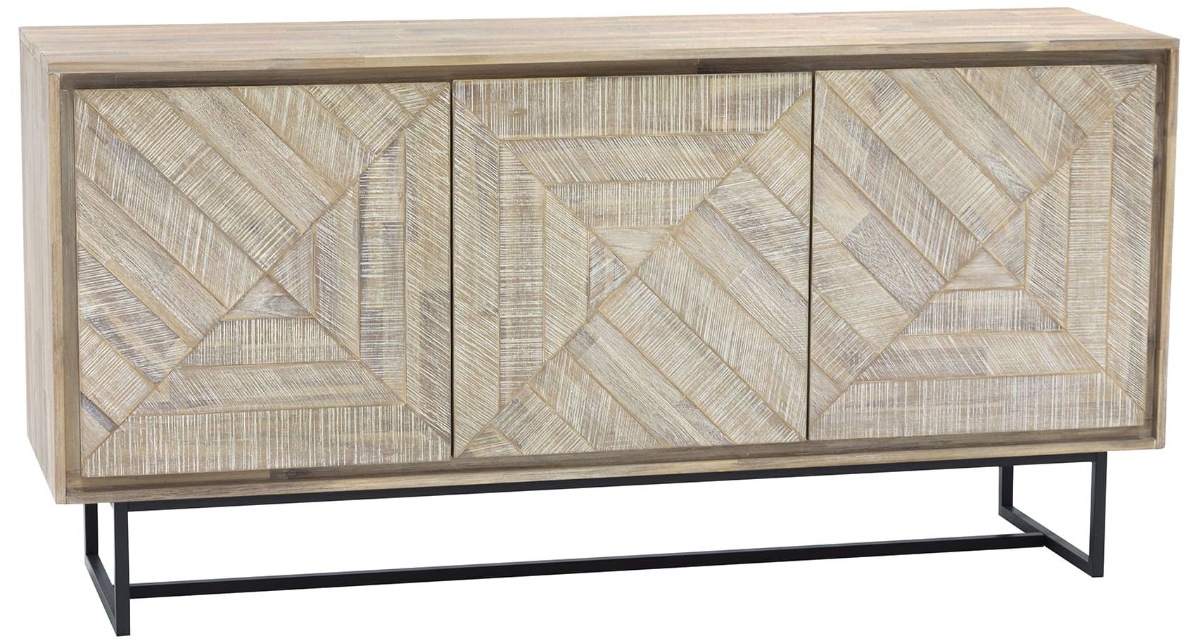 Image 3 Peridot Sideboard Buffet in Natural Acacia Wood more views