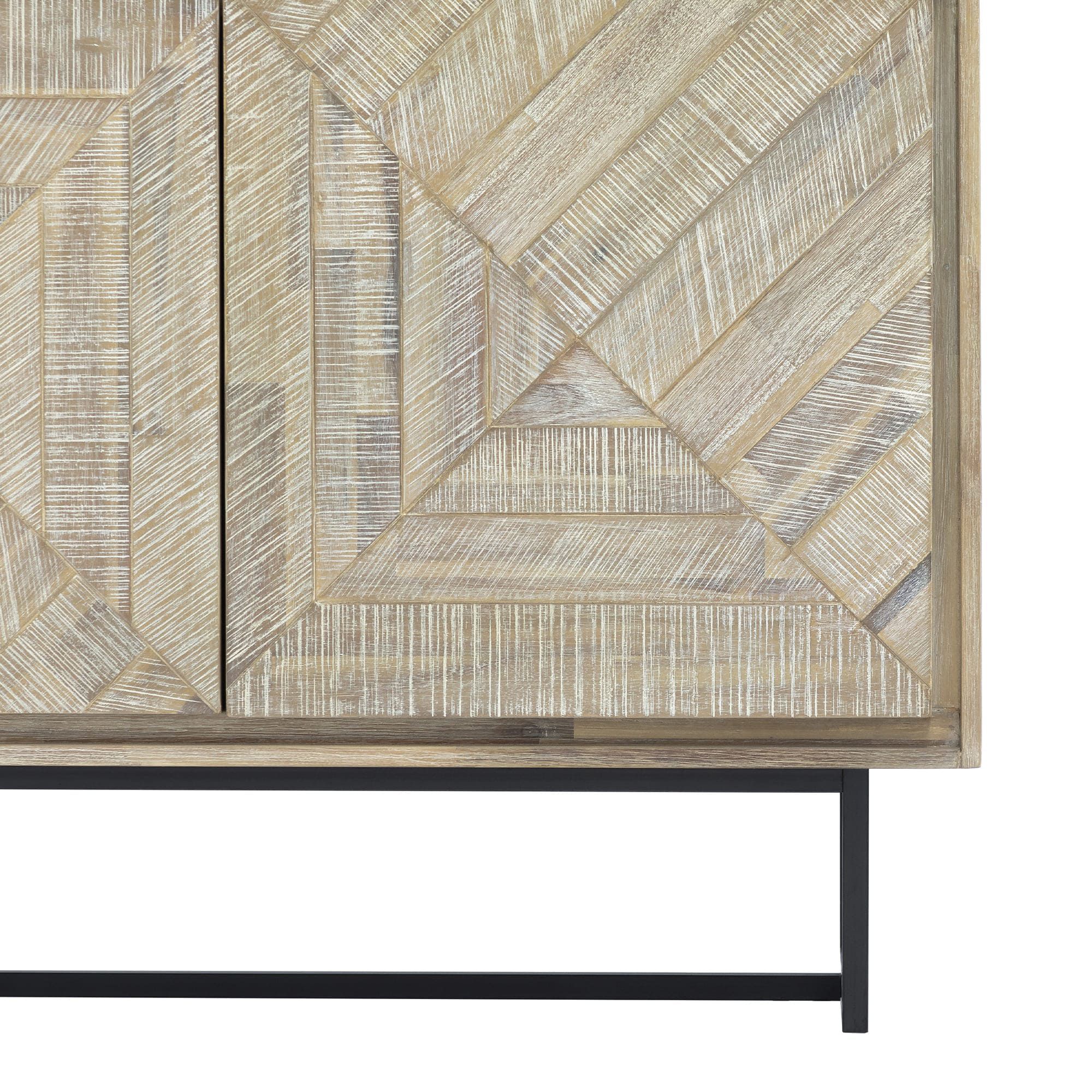 Image 6 Peridot Sideboard Buffet in Natural Acacia Wood more views