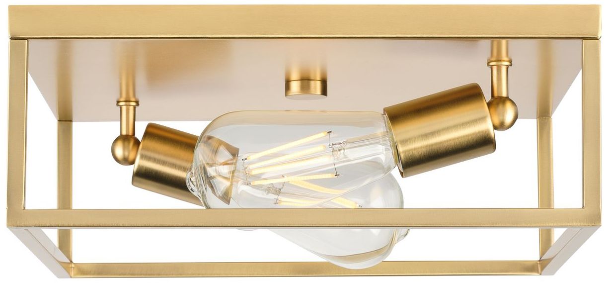 Image 4 Perimeter Collection Two-Light Flush Mount Ceiling Light more views