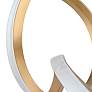 3_Perpetual LED Pendant in Brushed Champagne more views