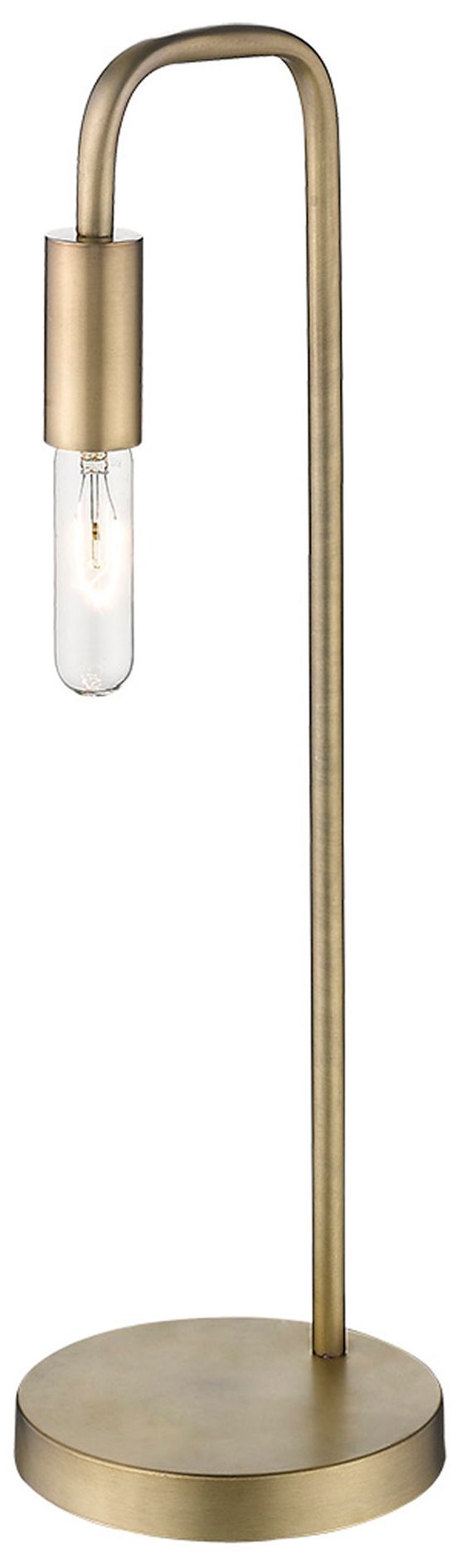 Image 2 Perret 1-Light Aged Brass Table Lamp more views