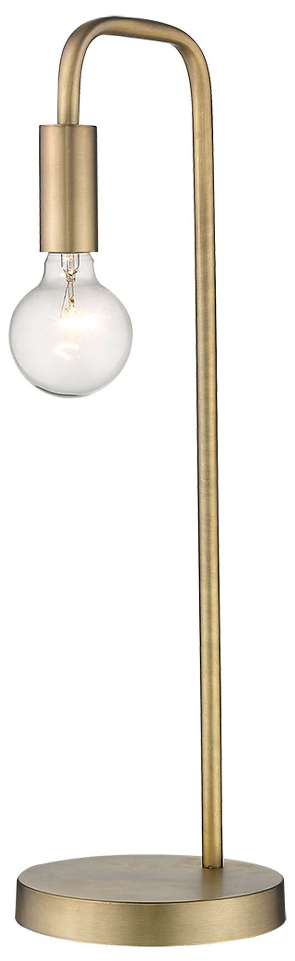 Image 4 Perret 1-Light Aged Brass Table Lamp more views