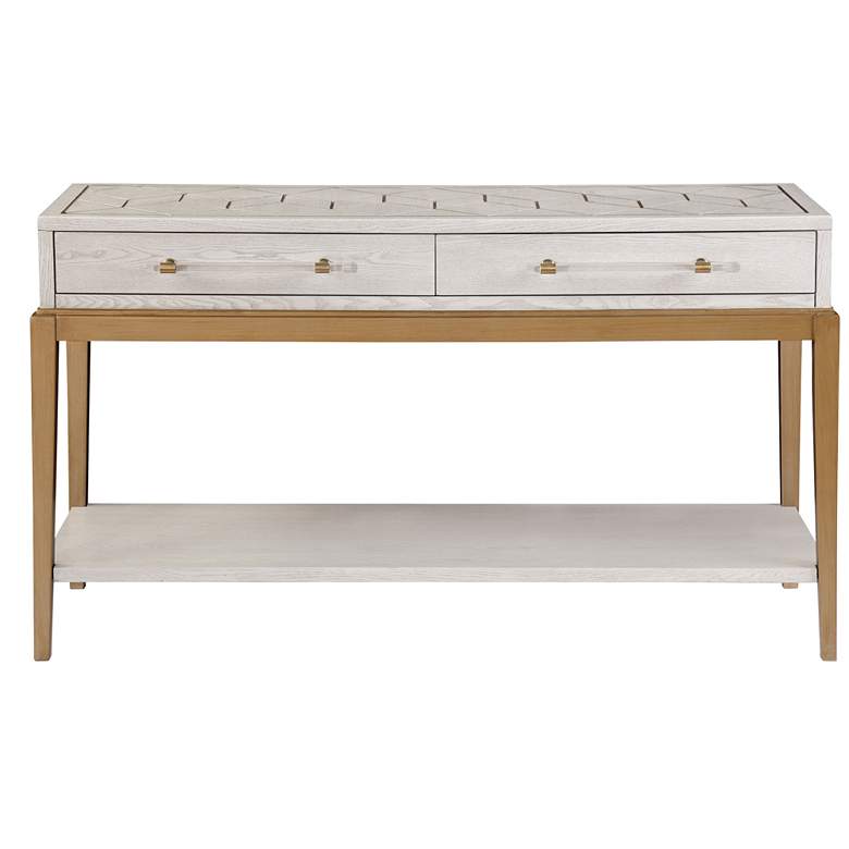 Image 1 Perrine 32" Soft White Console Table