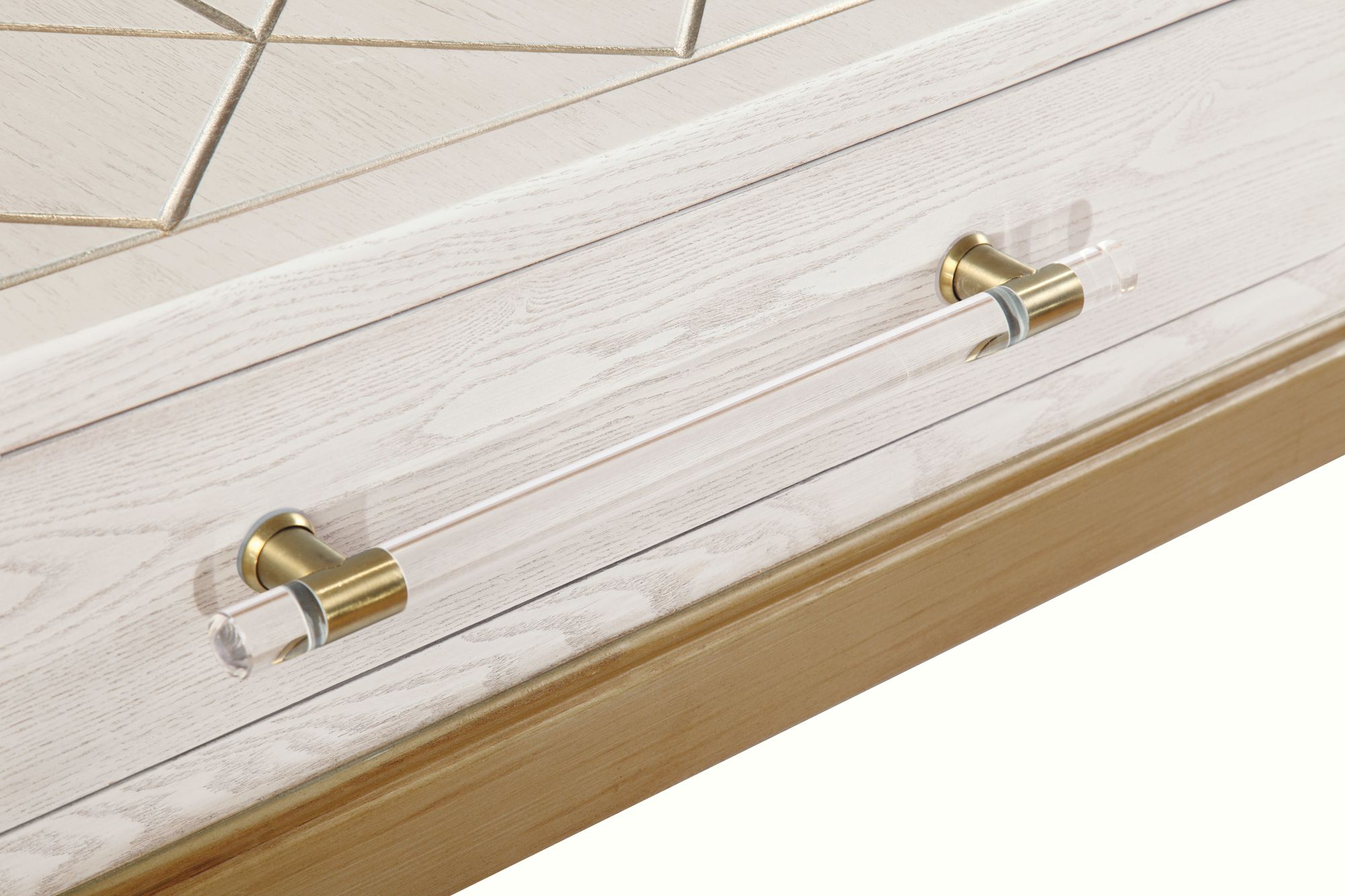 Image 3 Perrine 32" Soft White Console Table more views