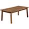 Perry 43 1/4" Wide Wood Outdoor Coffee Table