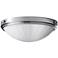 Perry Chrome13" Wide Flushmount Ceiling Light