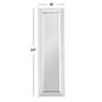 5_Perry Clear 18" x 60" Rectangular Wall Mirror more views