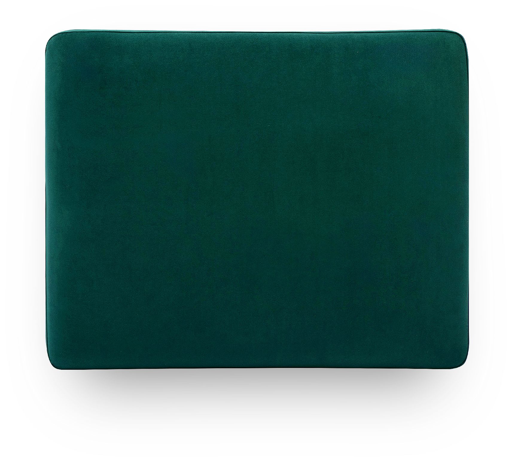 Image 5 Perry Deep Green Performance Velvet Modular Sectional Ottoman more views