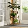 1_Perry Wooden 3-Shelf Indoor-Outdoor Plant Stand
