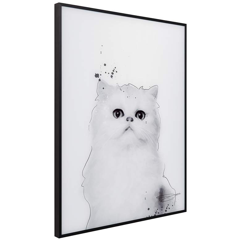 Image 7 Persian 24" High Rectangular Framed Glass Wall Art more views