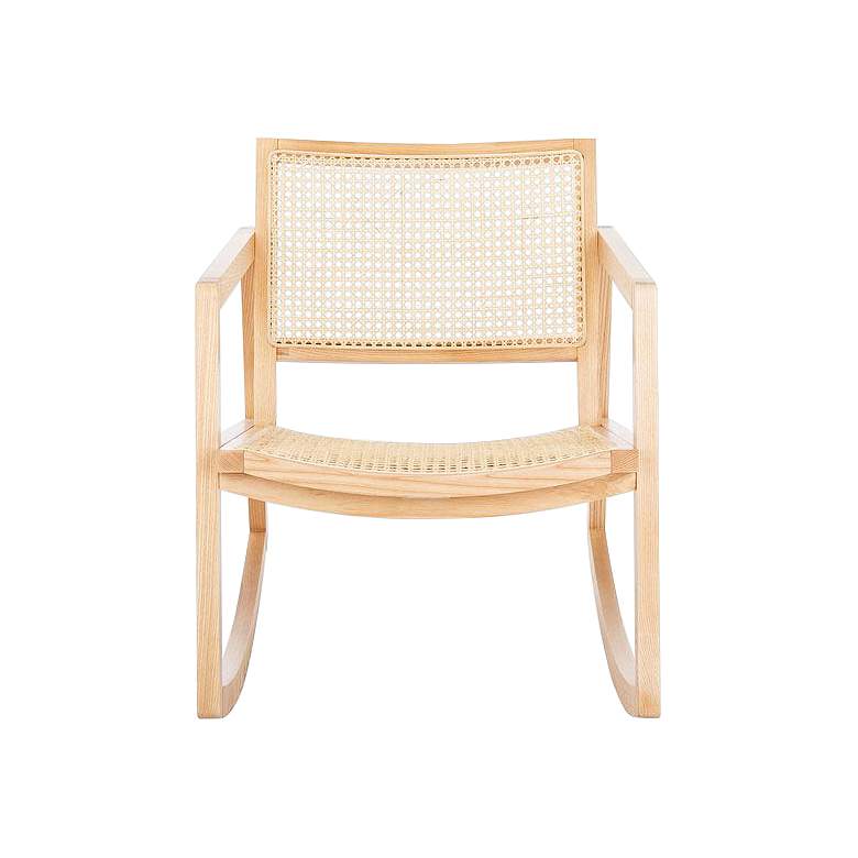 Image 4 Perth Natural Rattan Rocking Chair more views