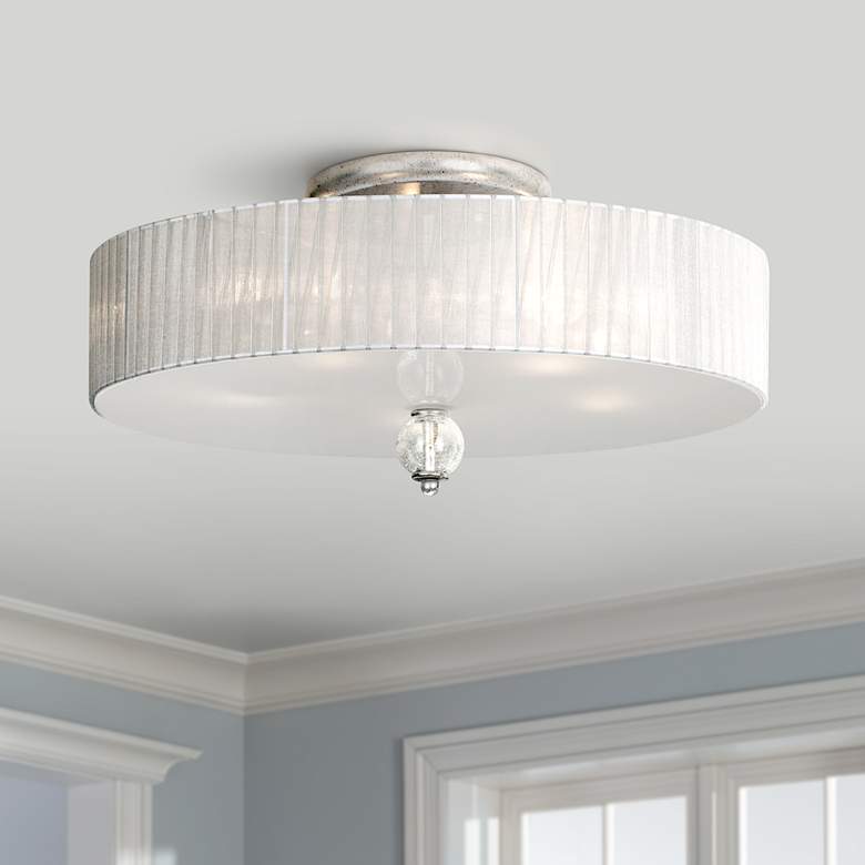 Image 2 Perugia Collection 23 inch Wide Ceiling Light Fixture