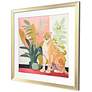 2_Pet Cheetah I 26"W x 26"H Modern Framed Art more views