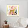 4_Pet Cheetah II 26"W x 26"H Modern Framed Art more views