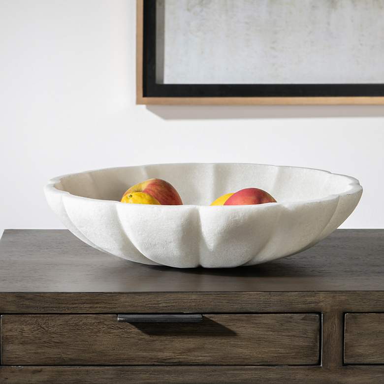 Image 1 Petal Ivory Ricestone Bowl