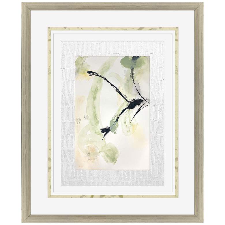 Image 1 Petal Parade IV 31"W x 38"H Framed Art