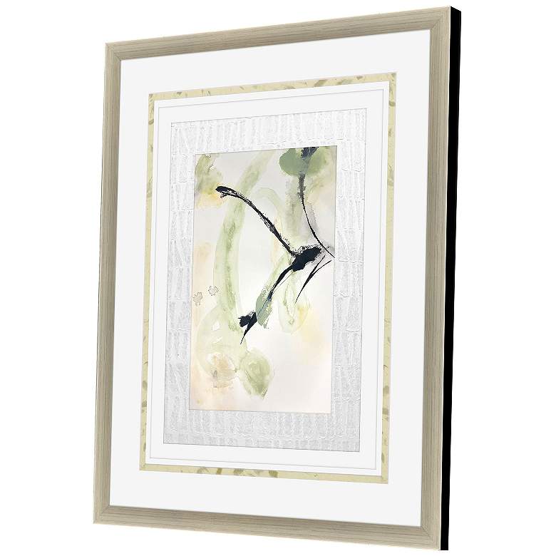 Image 2 Petal Parade IV 31"W x 38"H Framed Art more views