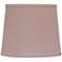 Petal Pink Hardback Drum Lamp Shade 8x10x9x9 (Spider)