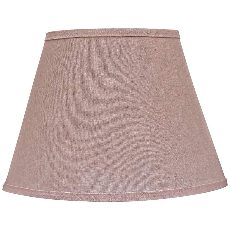Image 1 Petal Pink Hardback Empire Lamp Shade 4x6x5.5x5.5 (Clip-On)