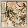 1_Petal Play I 39"W x 39"H Framed Art