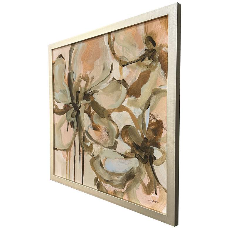Image 2 Petal Play I 39"W x 39"H Framed Art more views