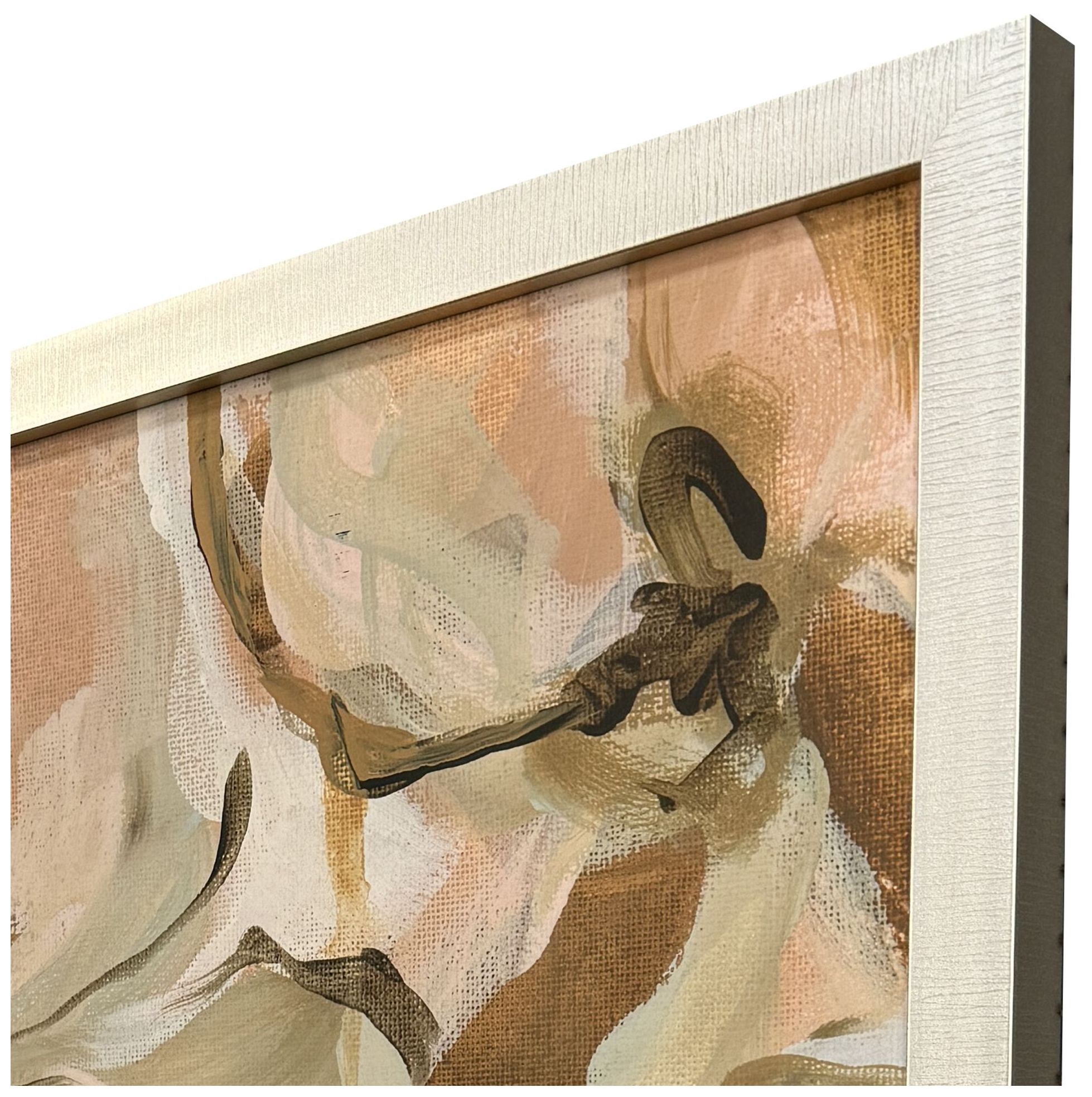 Image 3 Petal Play I 39"W x 39"H Framed Art more views