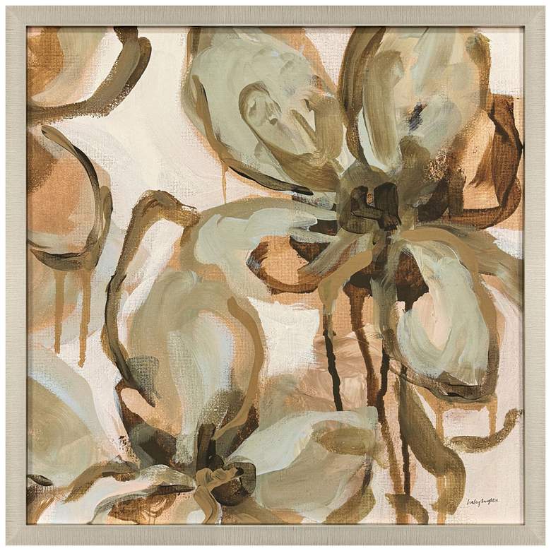 Image 1 Petal Play II 39"W x 39"H Framed Art