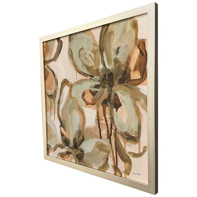 Image 2 Petal Play II 39"W x 39"H Framed Art more views