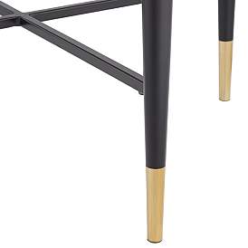 Image5 of Peter Matte Black and Gold End Table more views