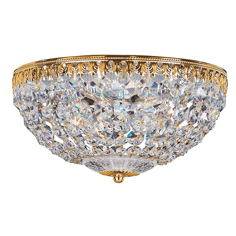 Image 1 Petit Crystal 10" Wide Aurelia Bowl Ceiling Light