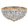 1_Petit Crystal 10" Wide Aurelia Bowl Ceiling Light