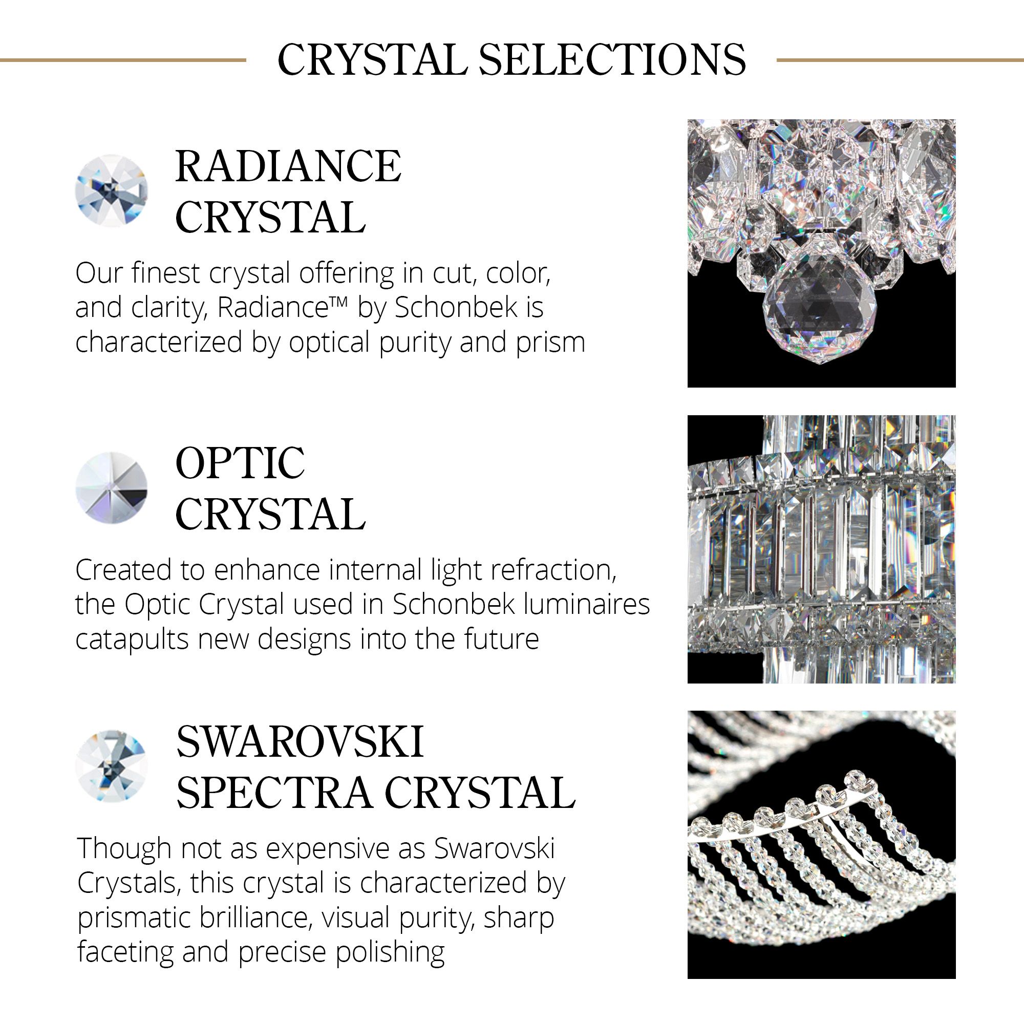 Image 3 Petit Crystal 8"W Bronze Ceiling Light w/ Radiance Crystal more views