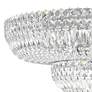 3_Petit Crystal Deluxe 12"H x 24"W 13-Light Flush Mount in Silver more views