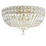 2_Petit Crystal Deluxe 14" Wide Gold Aurelia Ceiling Light