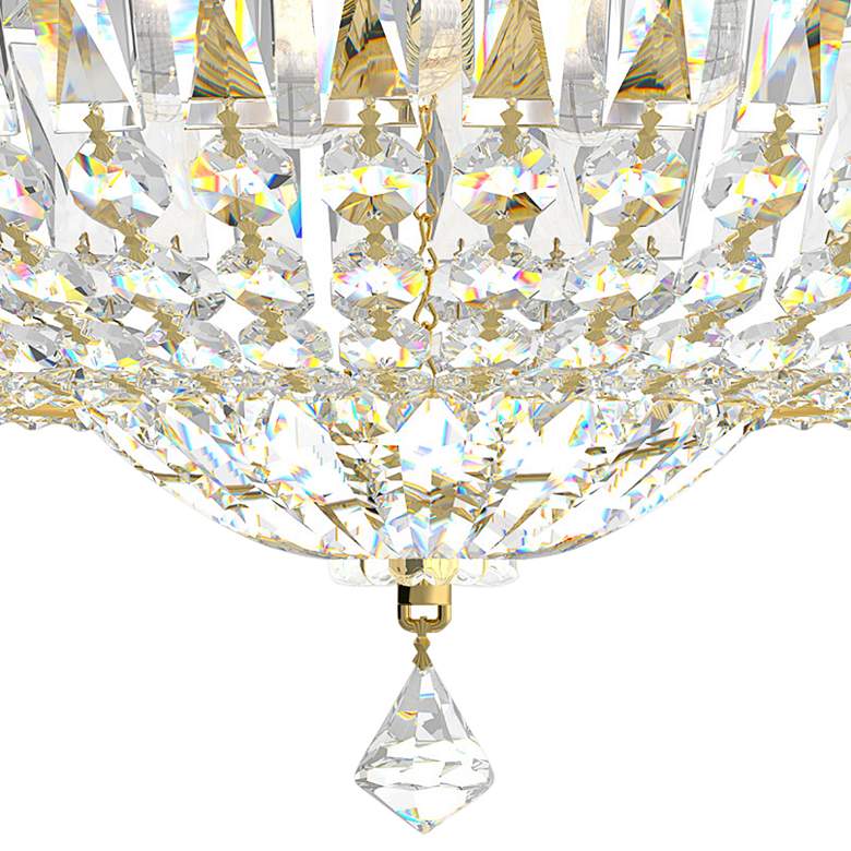 Image 3 Petit Crystal Deluxe 14" Wide Gold Aurelia Ceiling Light more views