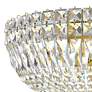 3_Petit Crystal Deluxe 14" Wide Gold Aurelia Ceiling Light more views
