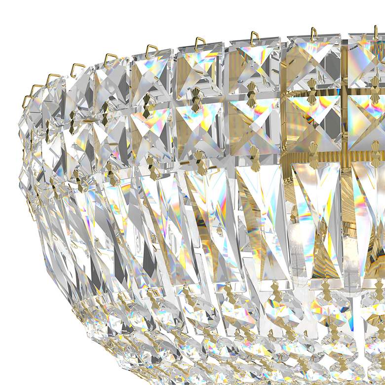 Image 4 Petit Crystal Deluxe 14" Wide Gold Aurelia Ceiling Light more views