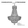 5_Petit Crystal Deluxe 31"H x 21"W 20-Light Chandelier in Polished more views