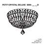 3_Petit Crystal Deluxe 6"H x 8"W 3-Light Flush Mount in Polished Go more views