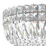 3_Petit Crystal Deluxe 8"H x 12"W 5-Light Flush Mount in Silver more views