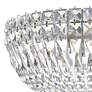 2_Petit Crystal Deluxe 8"H x 14"W 5-Light Flush Mount in Silver more views