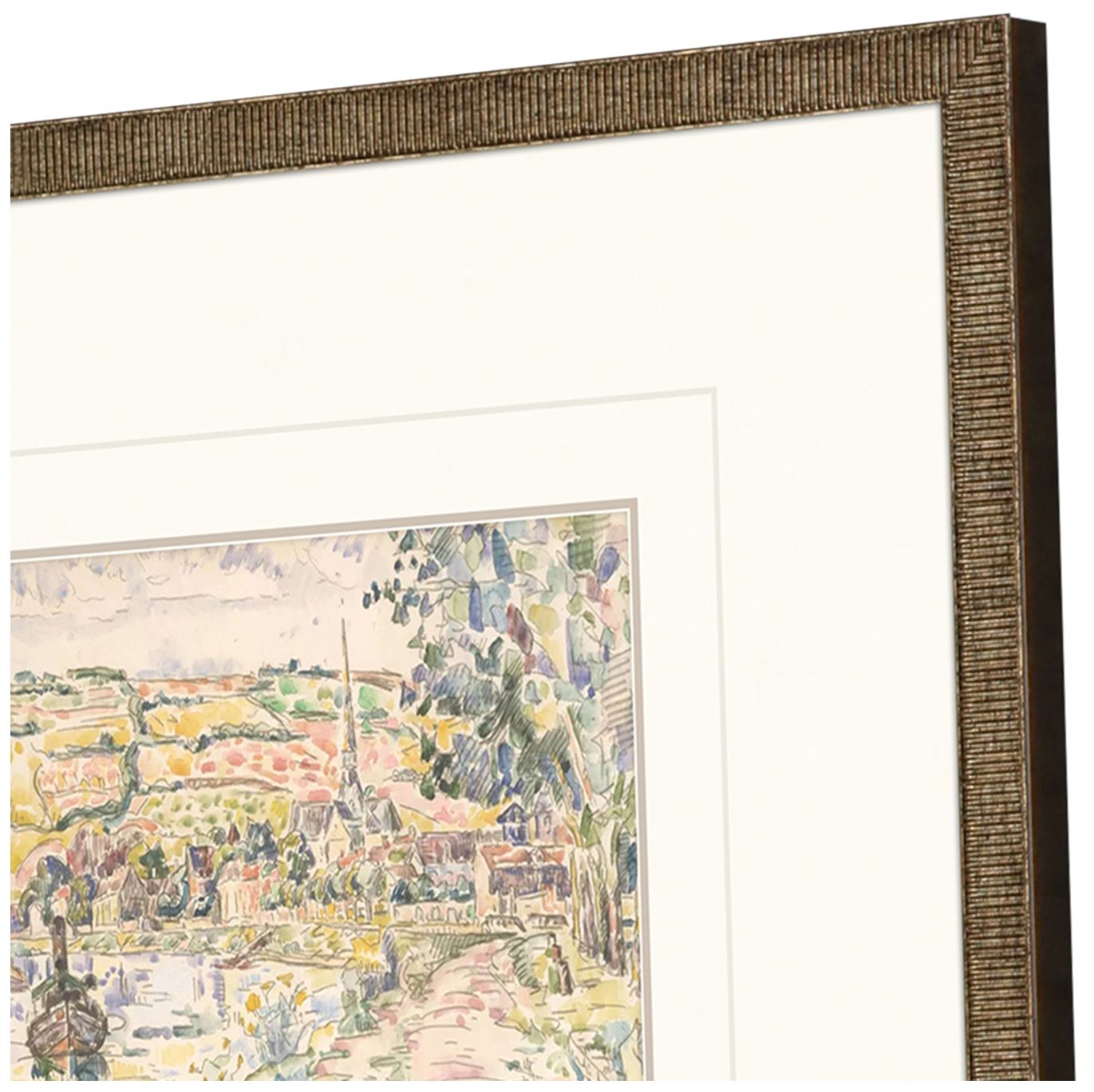 Image 4 Petite Landscapes 17" Wide 4-Piece Framed Wall Art Set more views