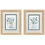 1_Petite & Sweet 10"W x 12"H Traditional Framed Art Set of 2