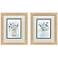 Petite & Sweet 10"W x 12"H Traditional Framed Art Set of 2