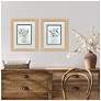 4_Petite & Sweet 10"W x 12"H Traditional Framed Art Set of 2 more views