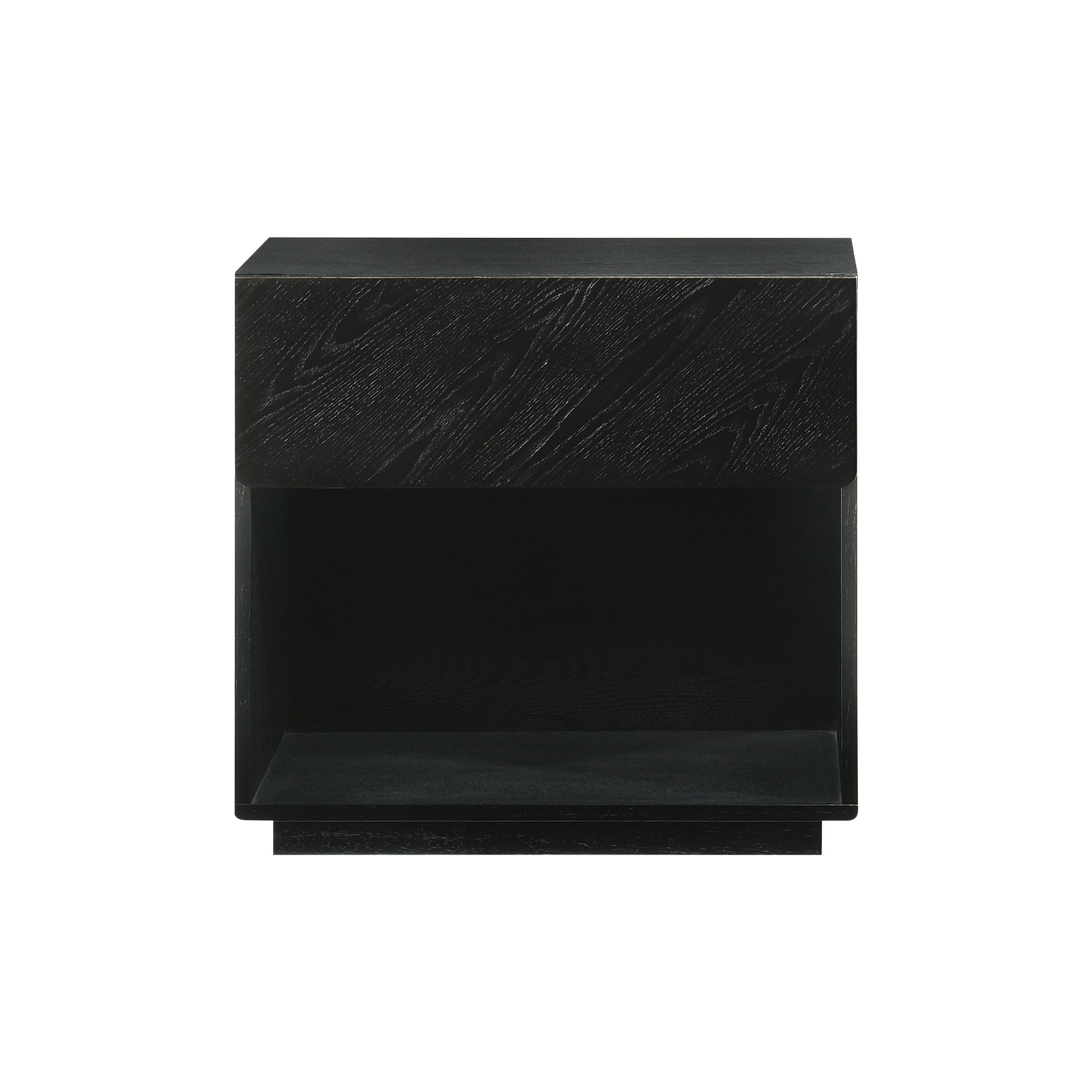 Image 6 Petra 3 Piece Queen Bedroom Set in Wood and Black Finish more views