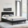 1_Petra Black Wood Queen Platform Bed