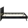 5_Petra Black Wood Queen Platform Bed more views