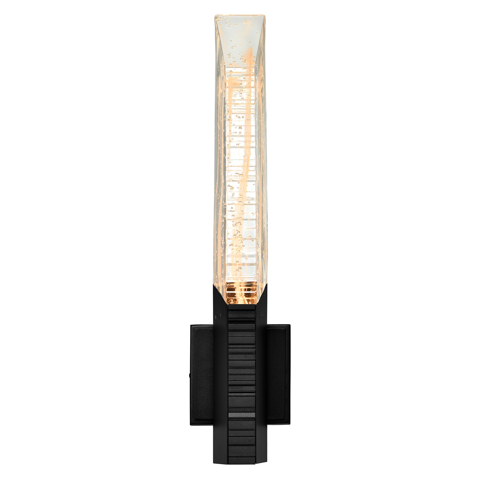Image 2 Petra Integrated LED 22in Sand Black Indoor-Outdoor Wall Light more views